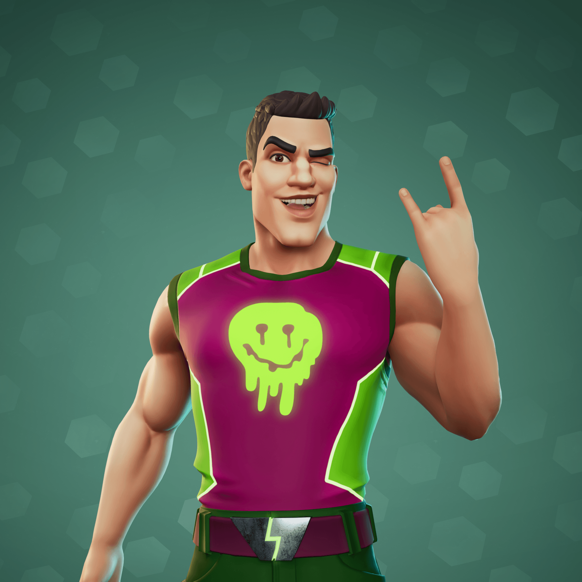 Male Fighter Acid Skin
