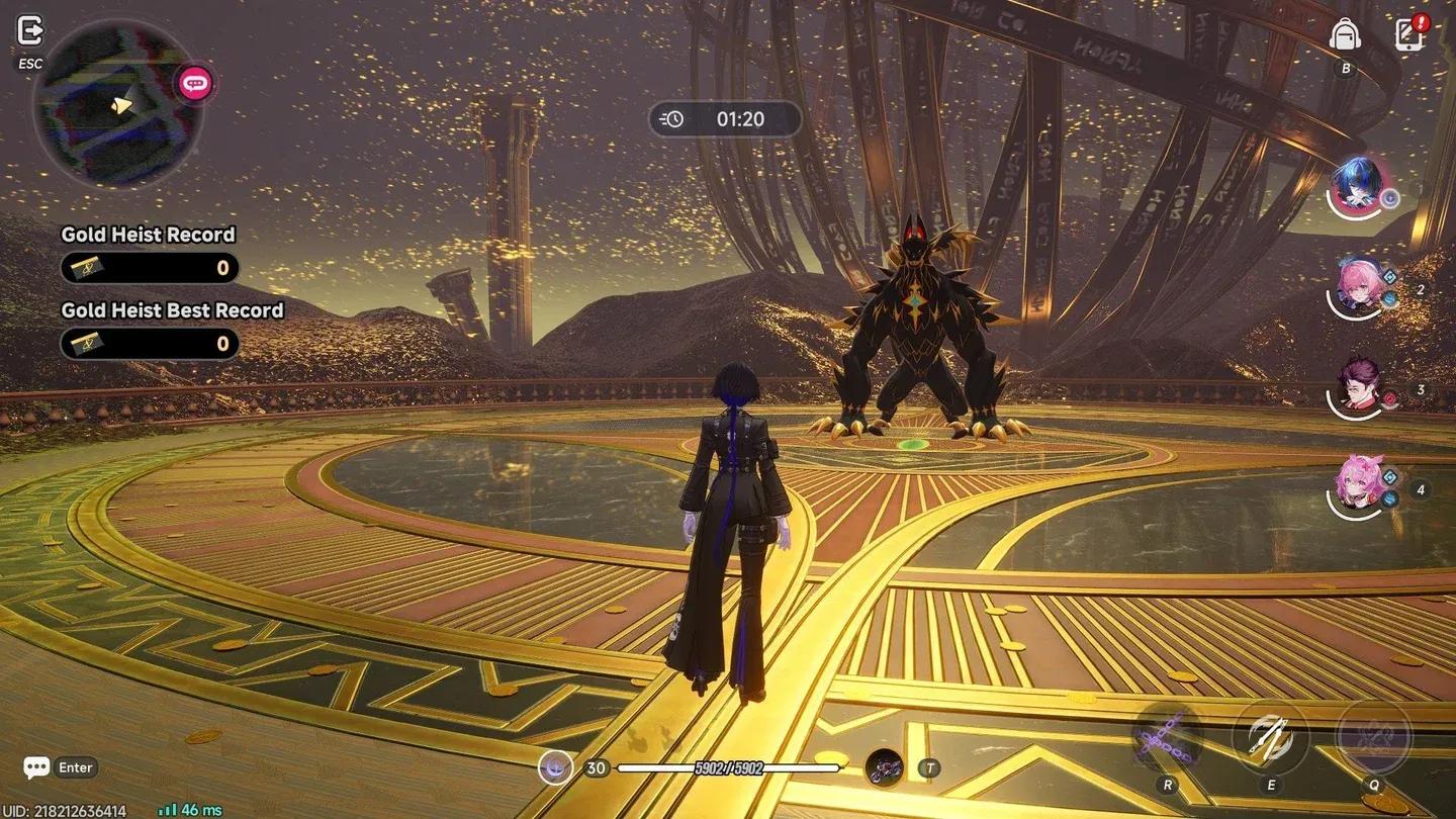 Mammon's Realm of Greed arena