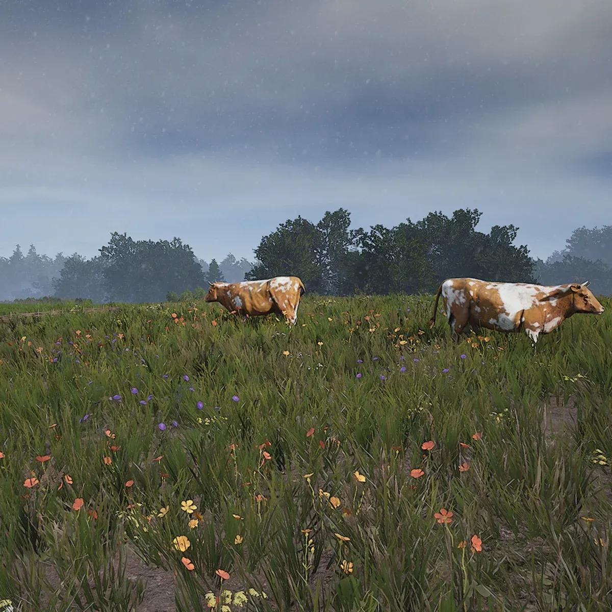 Manor Lords' next beta update adds what all video games are sorely missing:  cow breeding | Rock Paper Shotgun