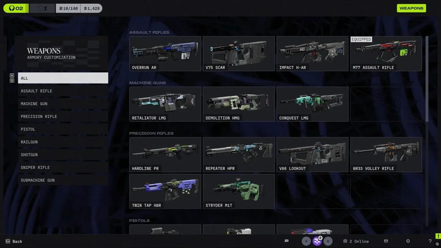 BR33 loadout for PvE runs