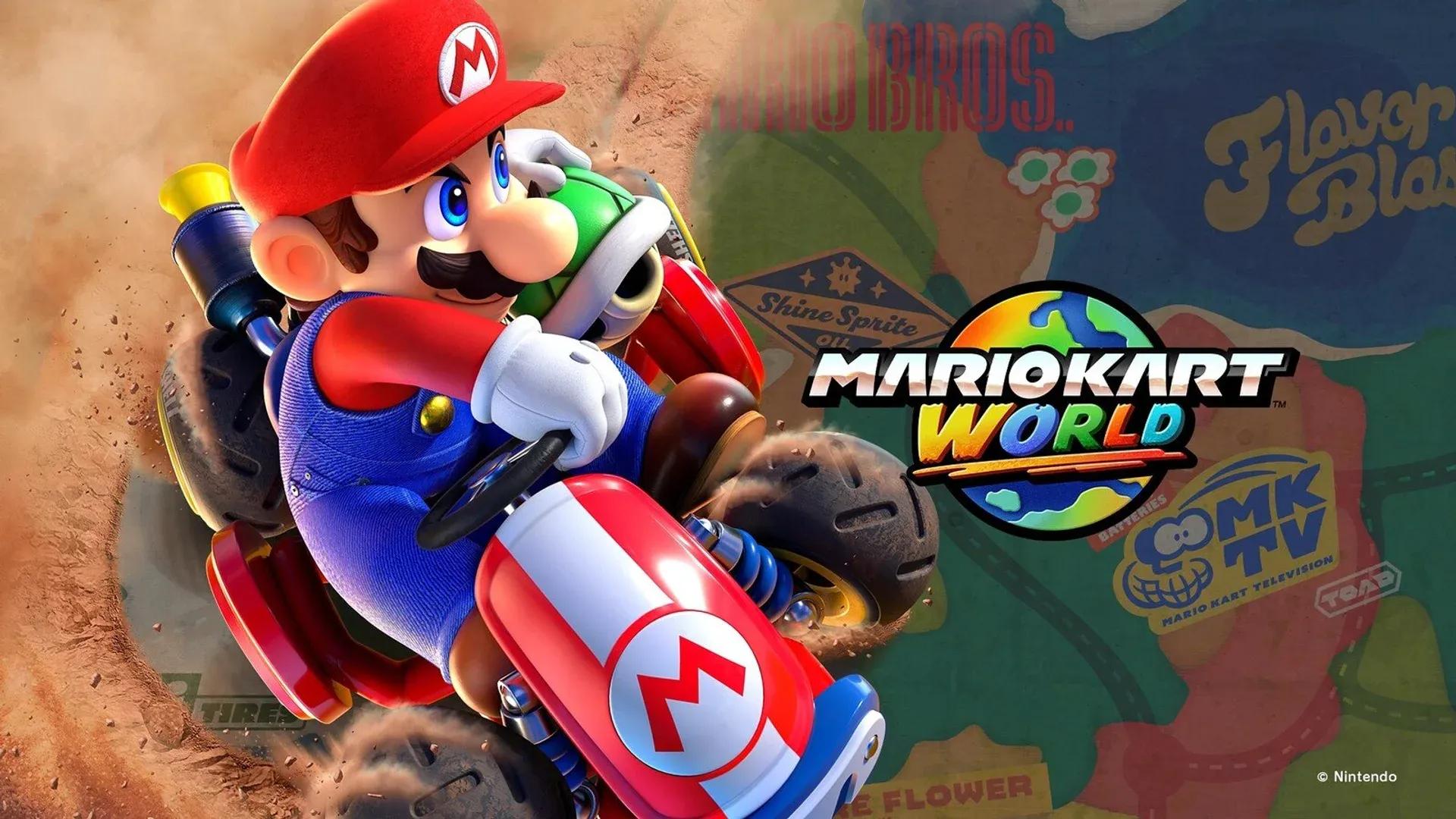 Mario Kart World: ¿Bob-omb Blast en el modo Batalla? image