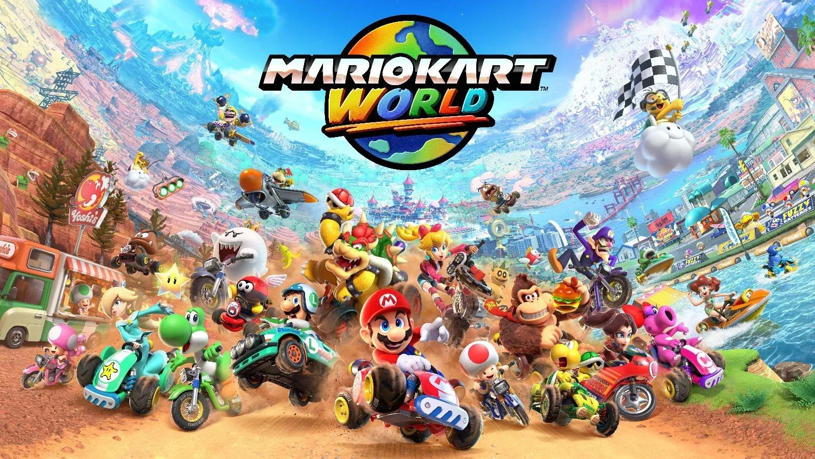 Super Mario Kart World Nintendo Switch ...
