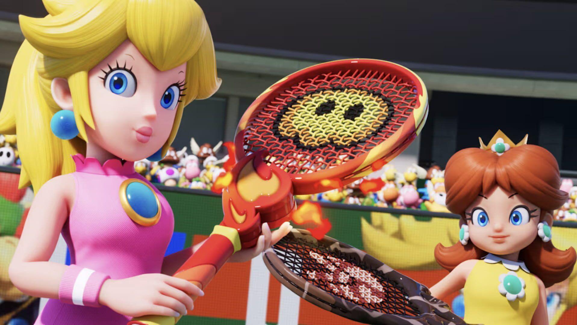 Mario Tennis Fever Banner
