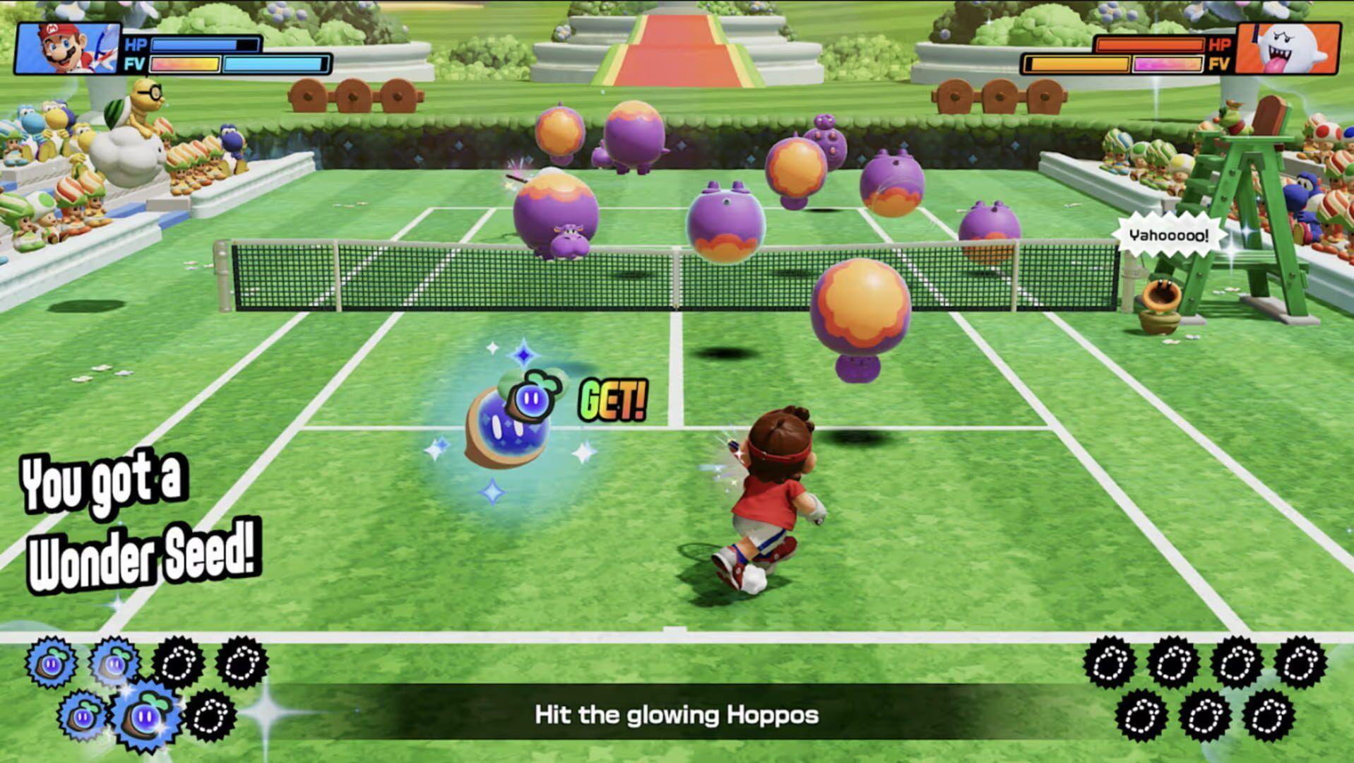 Mario Tennis Fever Screenshot 1