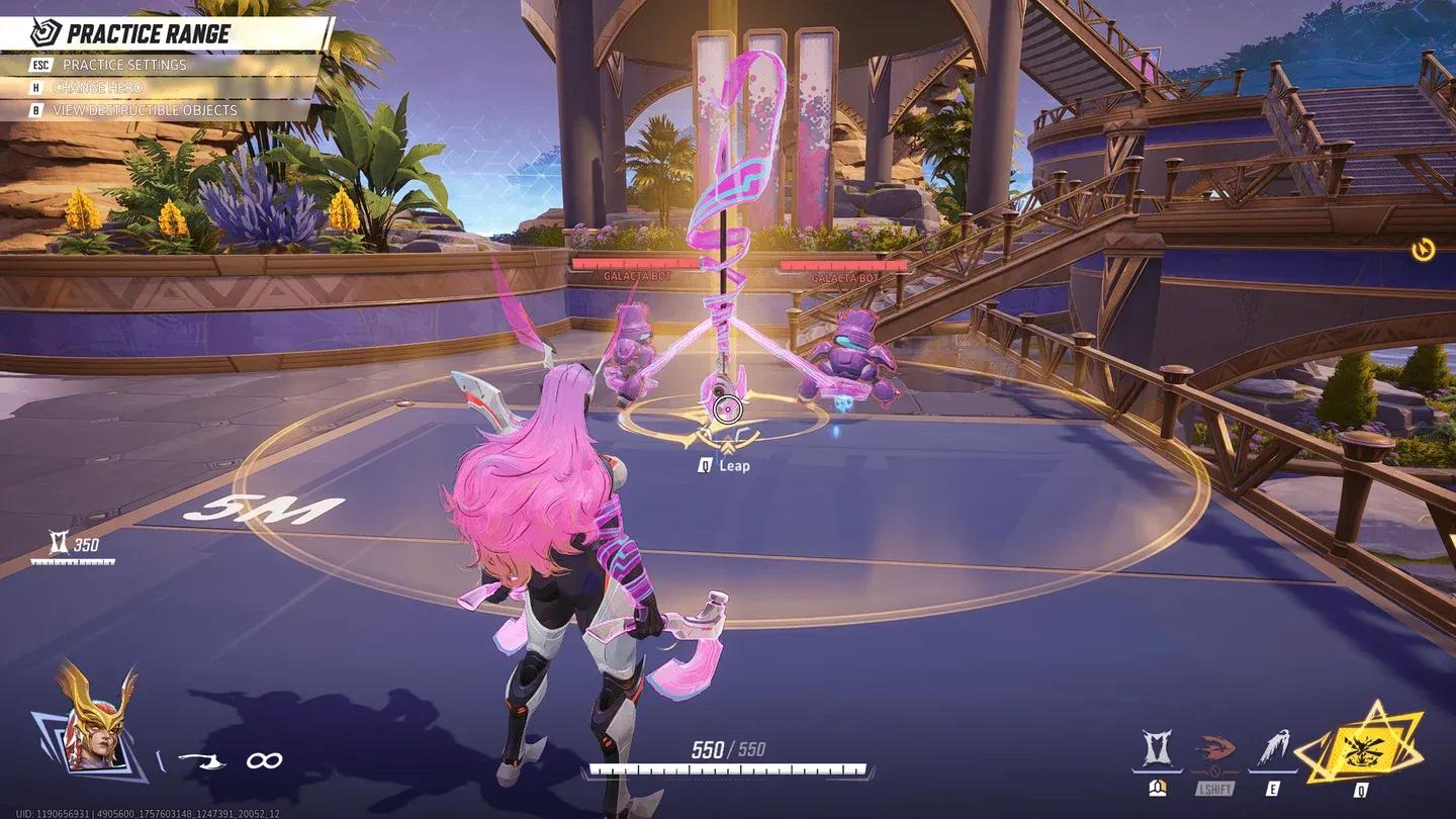 Angela's charge isolates Cyclops