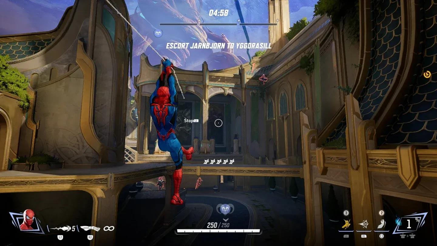 Spider-Man web traversal system