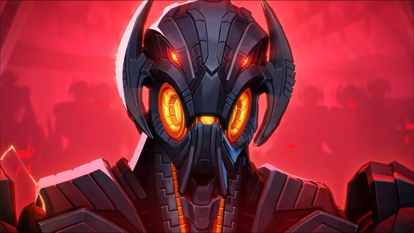 飛行しながら回復ドローンで味方をターゲットするUltron