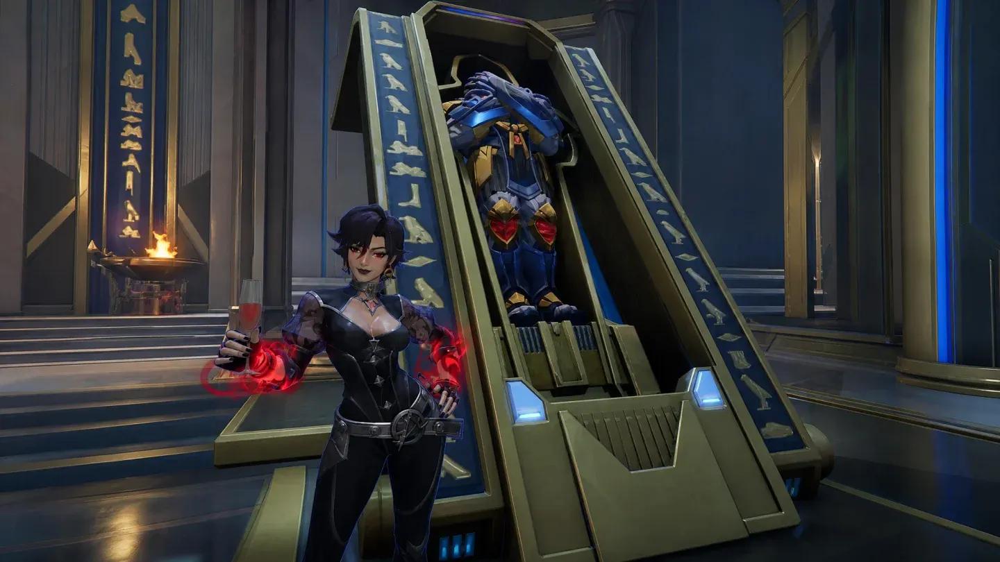 Archway to the final spawn room