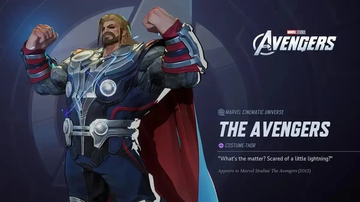 Thor's free Avengers costume