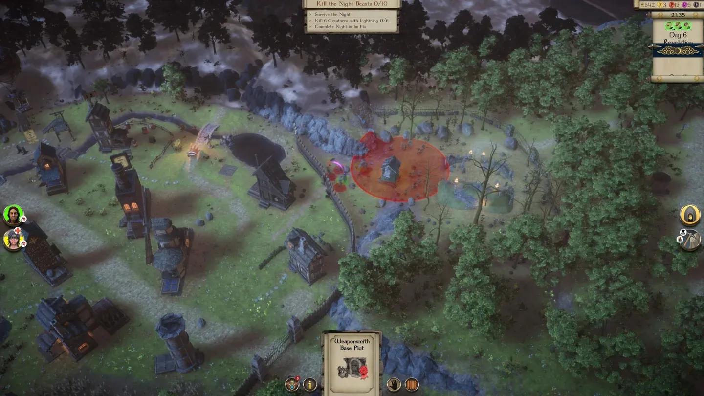 Mega-Structure building combo UI