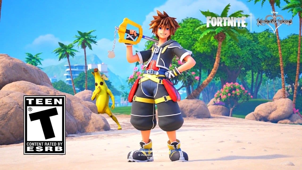 Fortnite Kingdom Hearts Collab Exact Release Date & All Content
