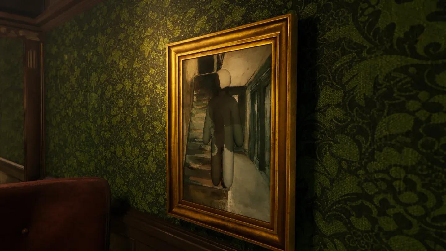 Library crouch spot, Mansion
