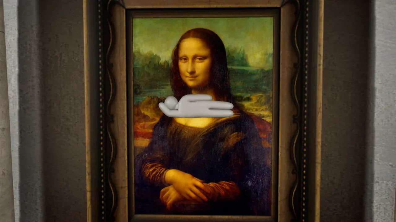 Meccha Chameleon Players Recreate the Mona Lisa as Hide-and-Seek Paint Game  Passes 7 Million Sales