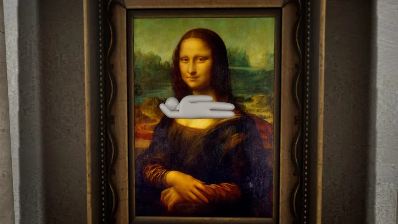 Meccha Chameleon Players Recreate the Mona Lisa as Hide-and-Seek Paint Game  Passes 7 Million Sales