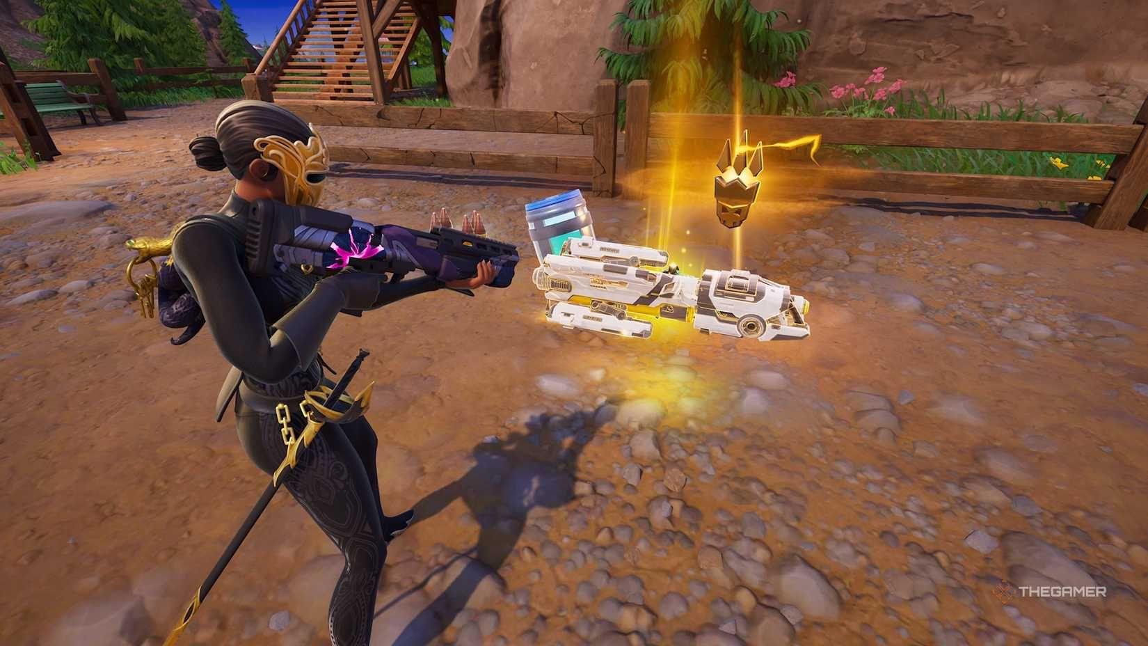 Secure the boss medallion after a victory.