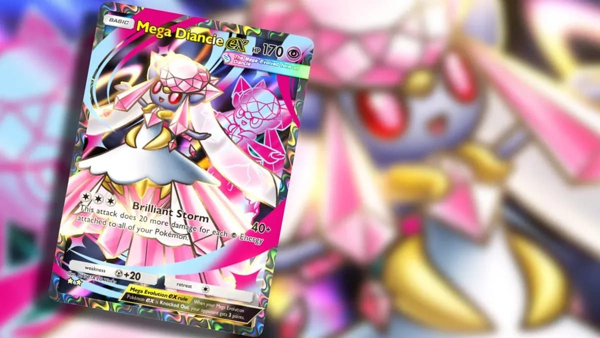 Mega Diancie ex : le Glass Cannon indispensable à Pokemon TCG Pocket image