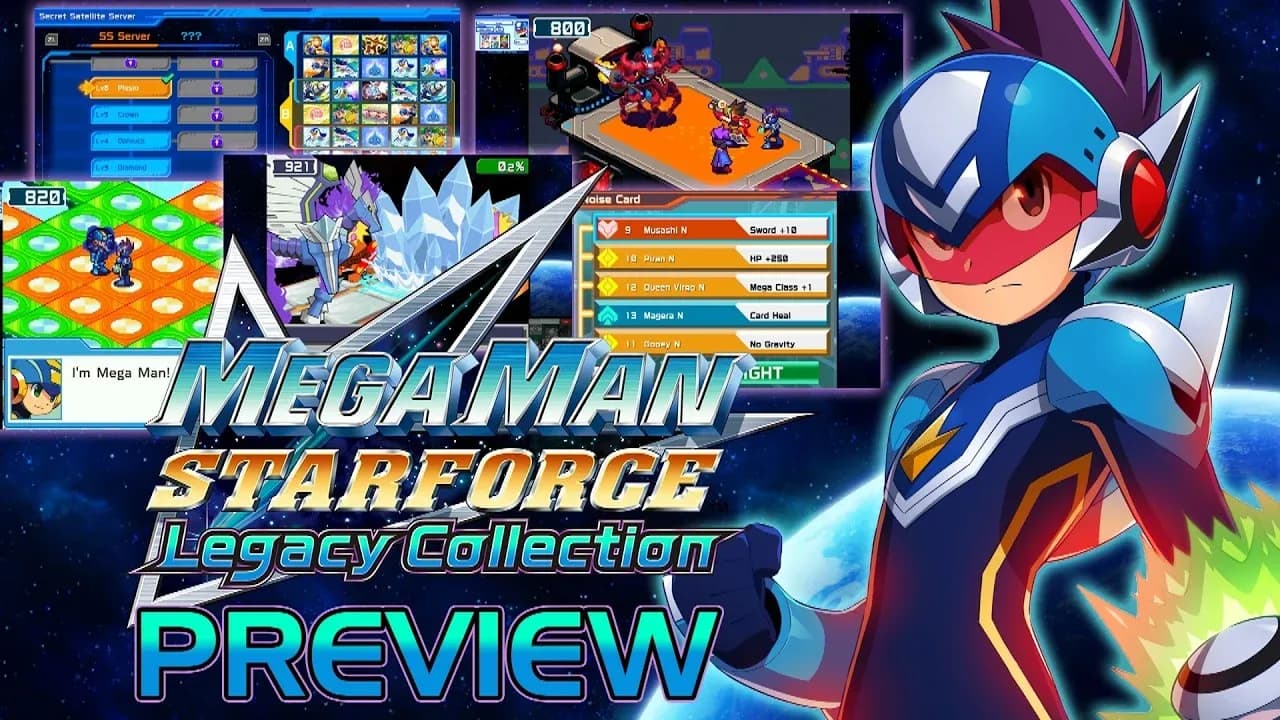 Star Force Legacy Collection menu