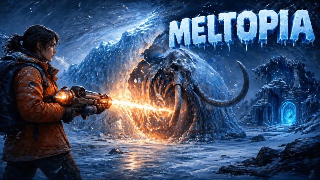 Melt Snow With a Heat Cannon to Explore ...