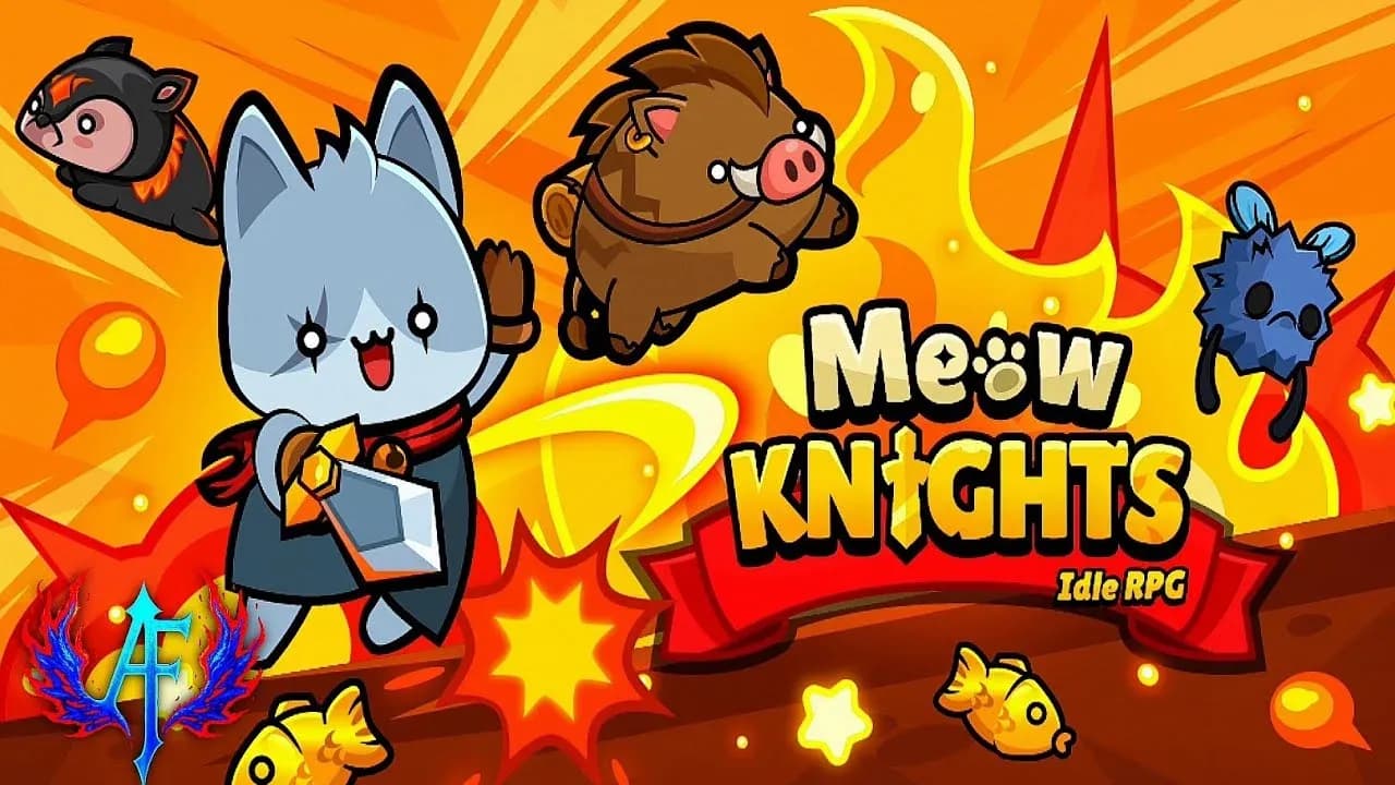 Meow Knights: Idle RPG Gameplay Android Ios