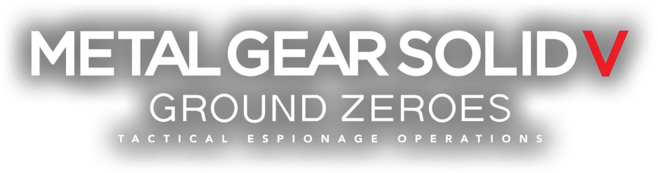 METAL GEAR SOLID V: GROUND ZEROES Logo