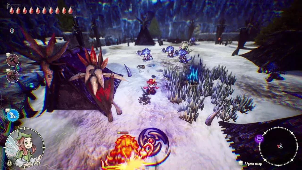 Electric Boomerang stun in action