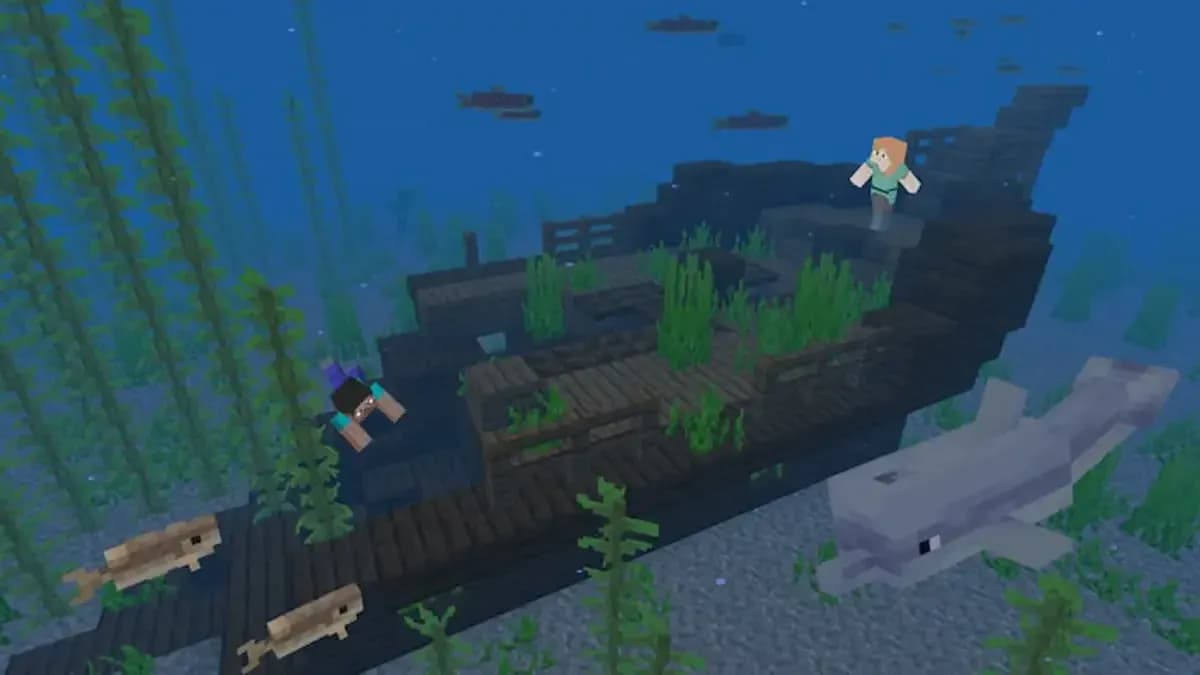 Depth Strider speeds up shipwreck looting