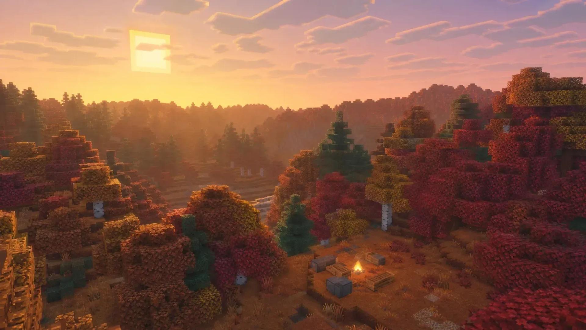 Minecraft's Dappled Forest Drop: New Biome, Poplar Wood, and Abandoned Camps