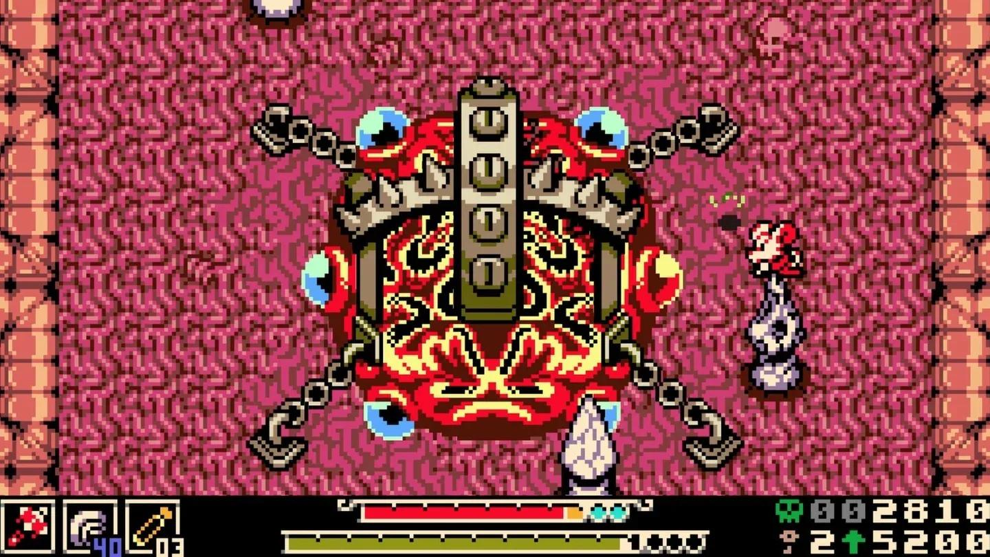 Mined Mind six-eye boss fight