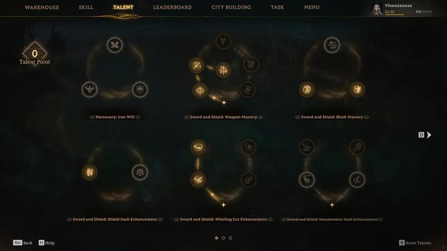 Sorcerer talent tree choices