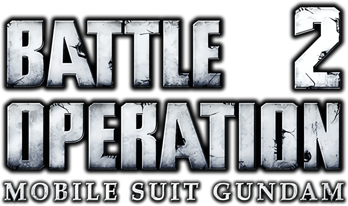 MOBILE SUIT GUNDAM BATTLE OPERATION 2 Logo