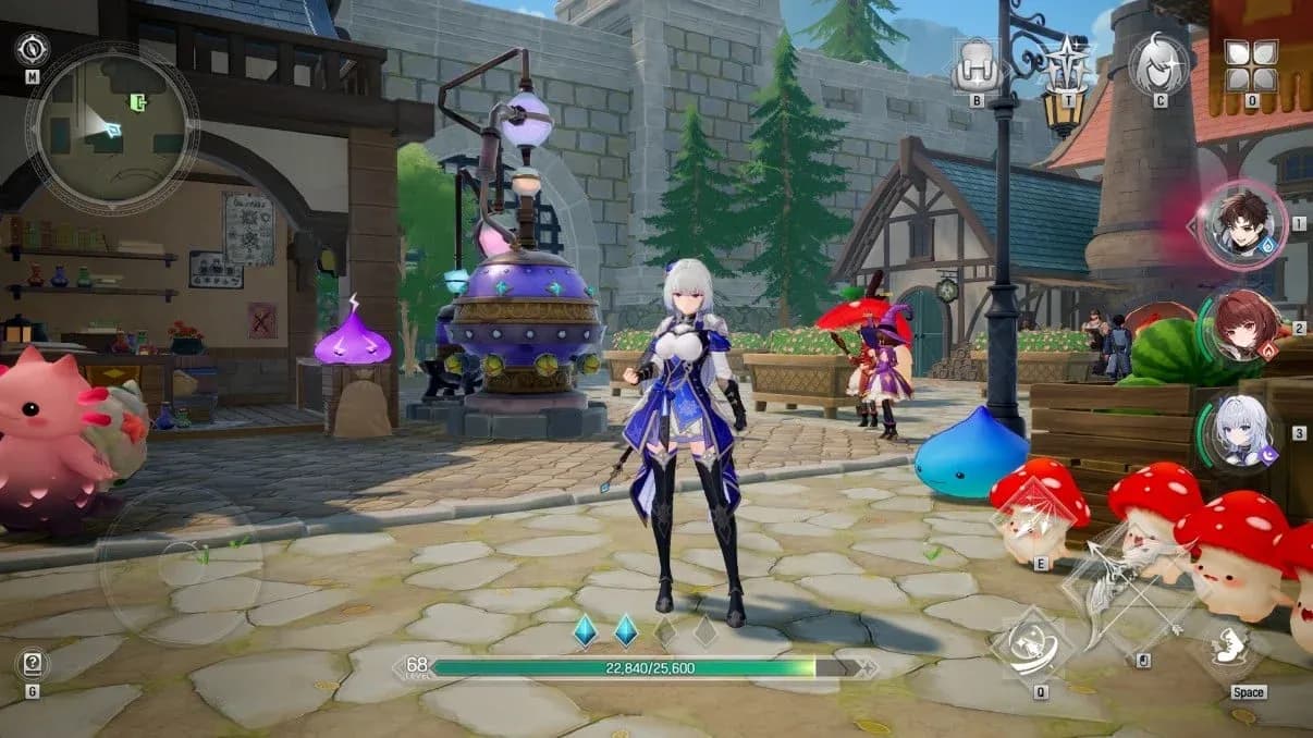 level up with EXP Books