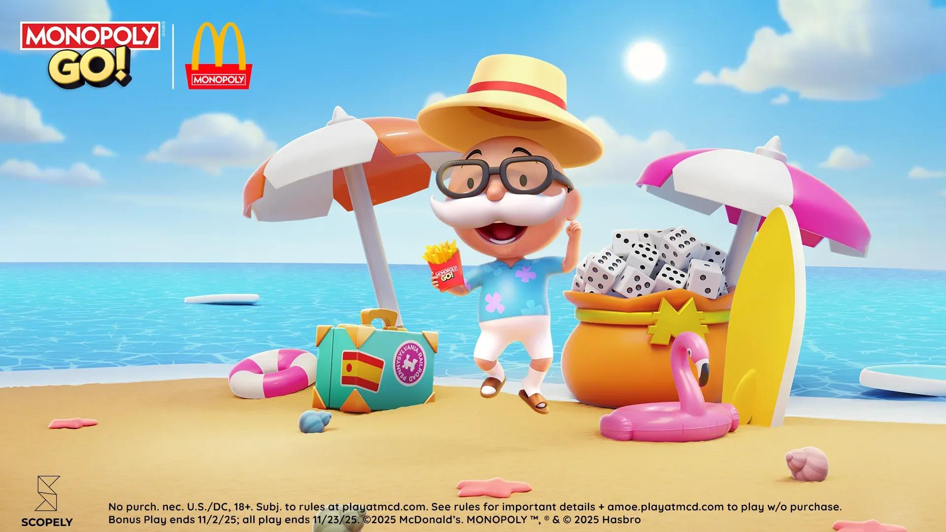 Monopoly Go Is Back at McDonald's With Free Shields and 5,300 Dice Rolls