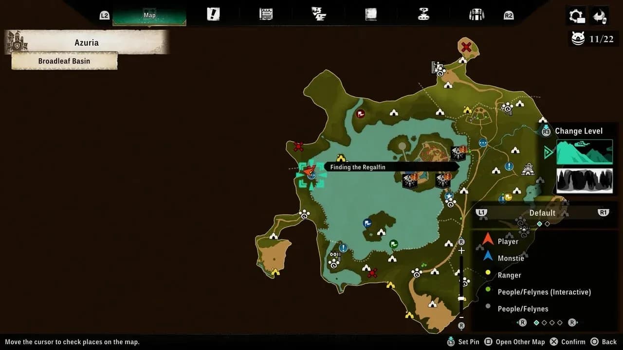 Interactuar con el Regalfin