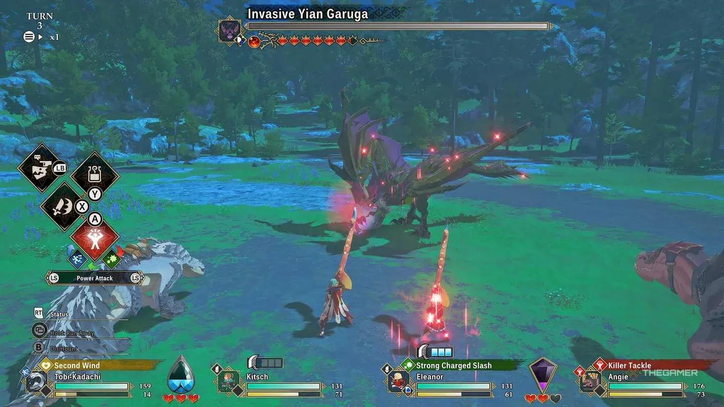 Monstie gene skill screen