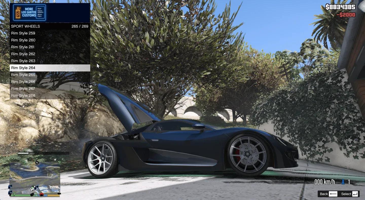 Cars on the line in LS