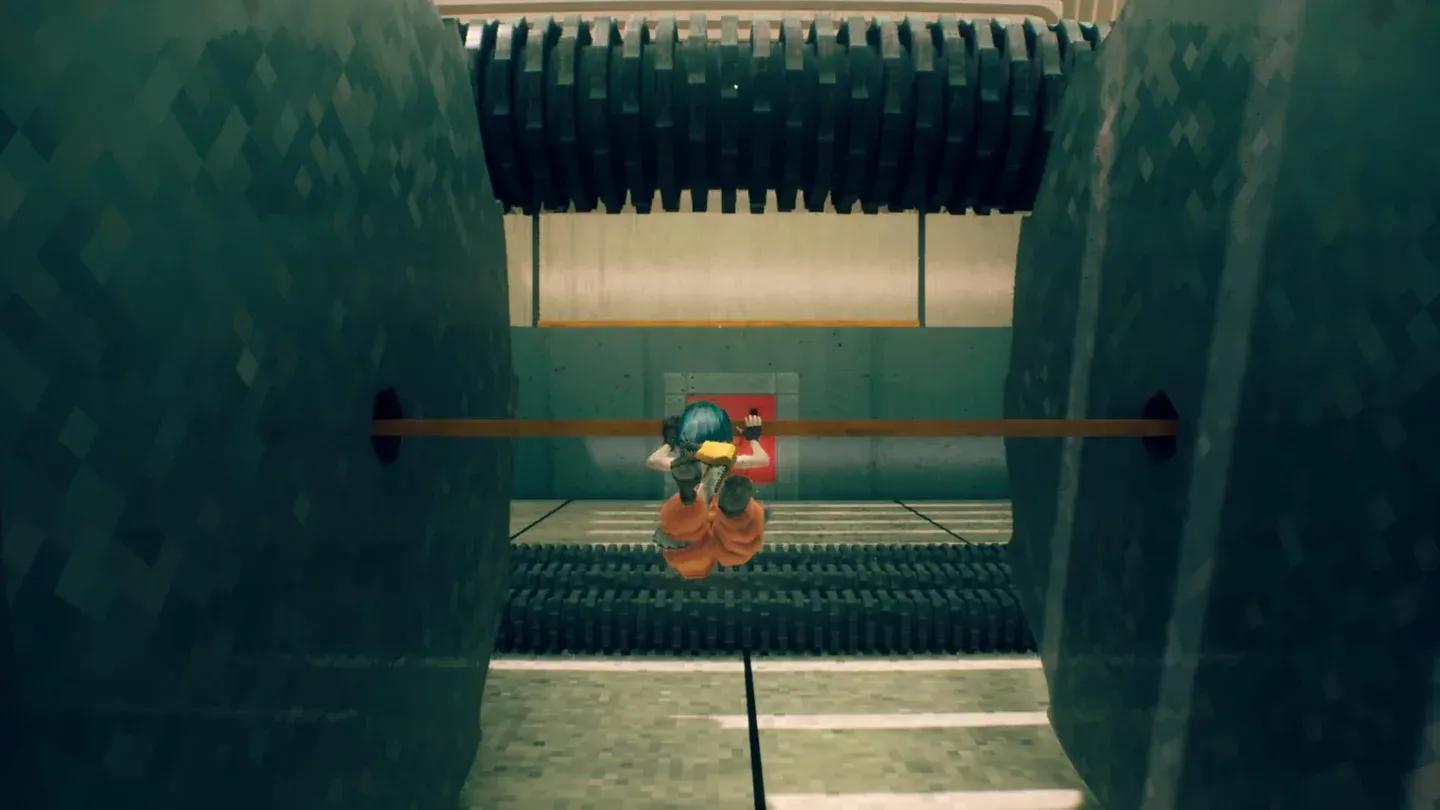 Parry the saw to ground it