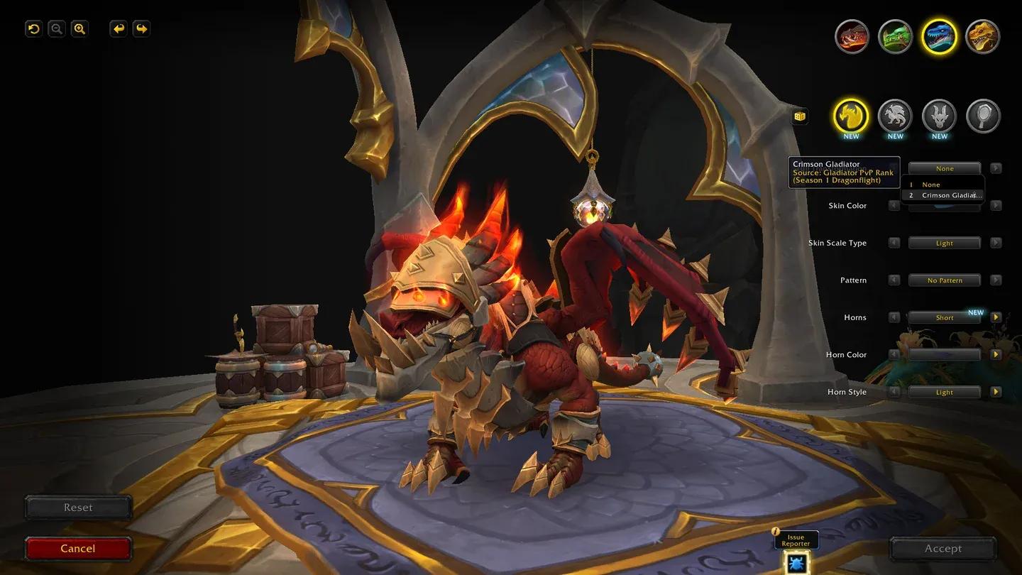 Season 1 Gladiator mount reward
