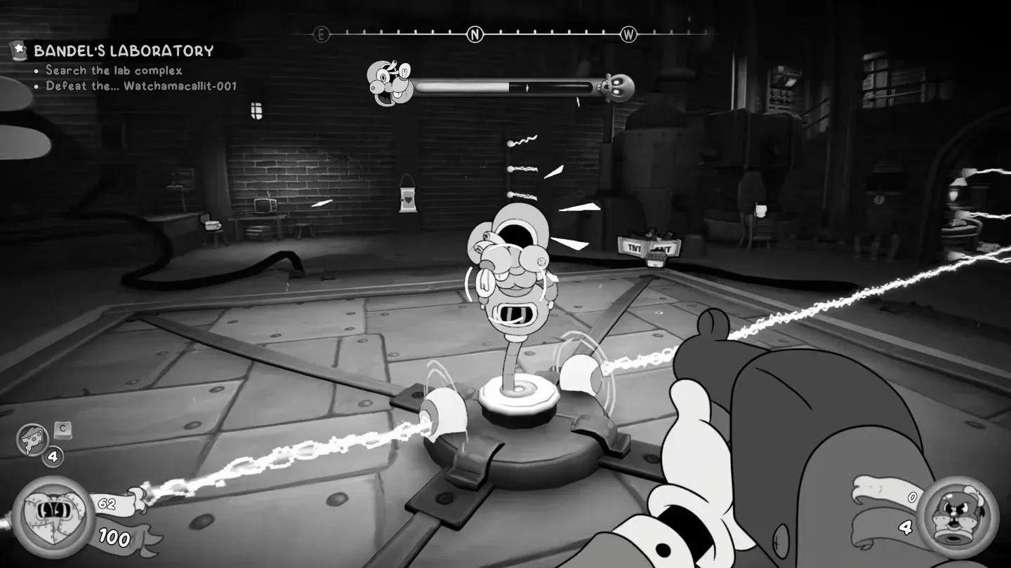 The fighting pit brawl