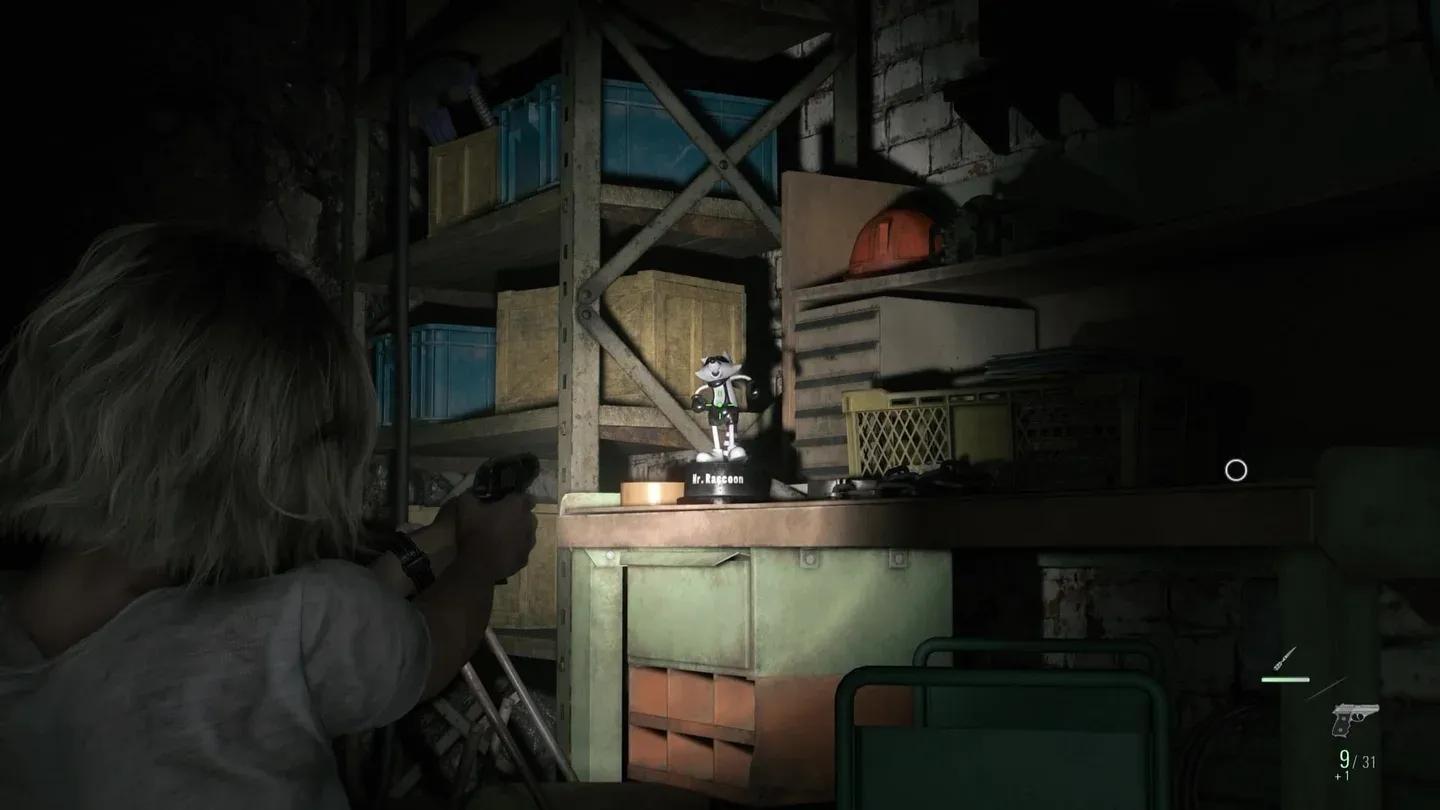 Mr. Raccoon collectible location