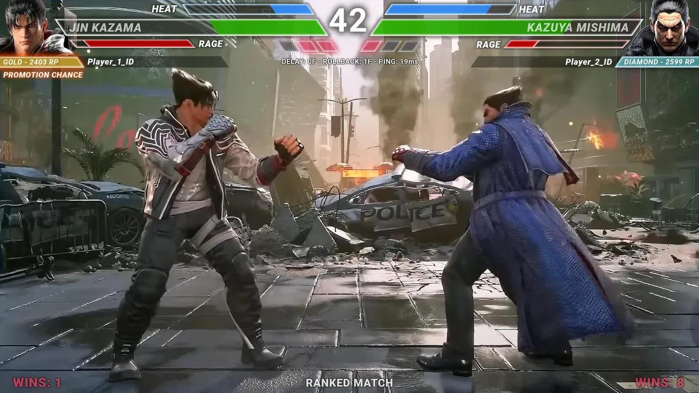 Heat System gauge mid-match