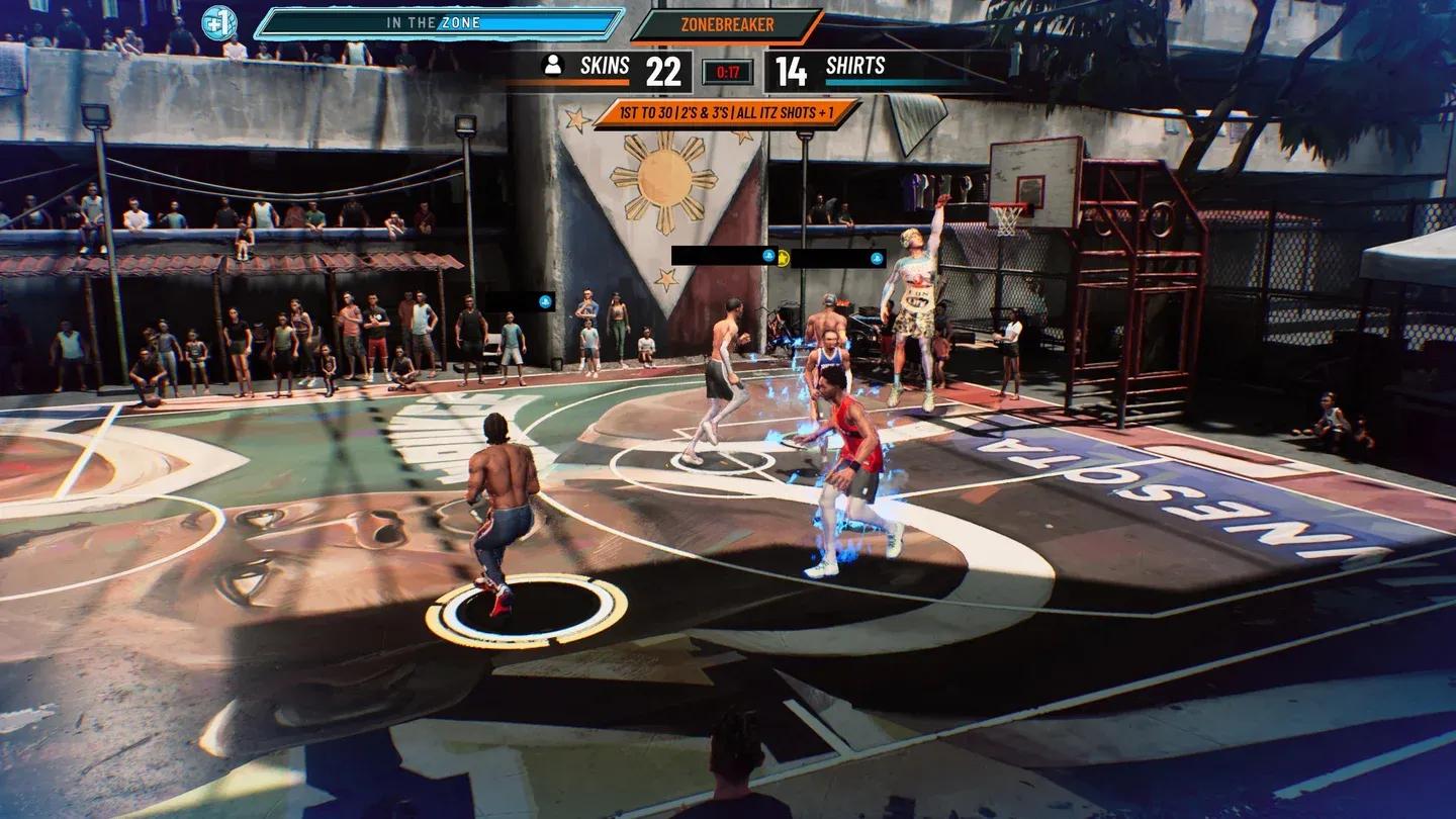 Advanced dunk animations in action