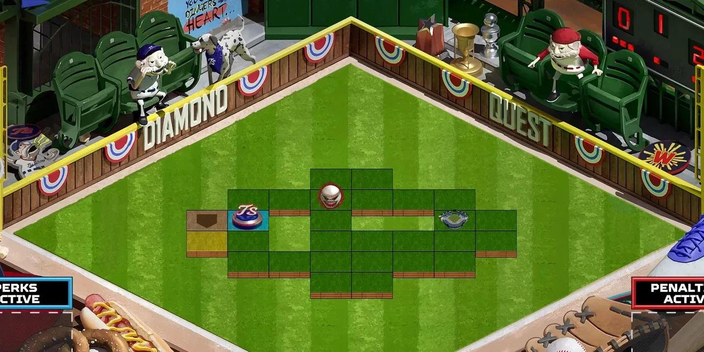 Diamond Quest board layout