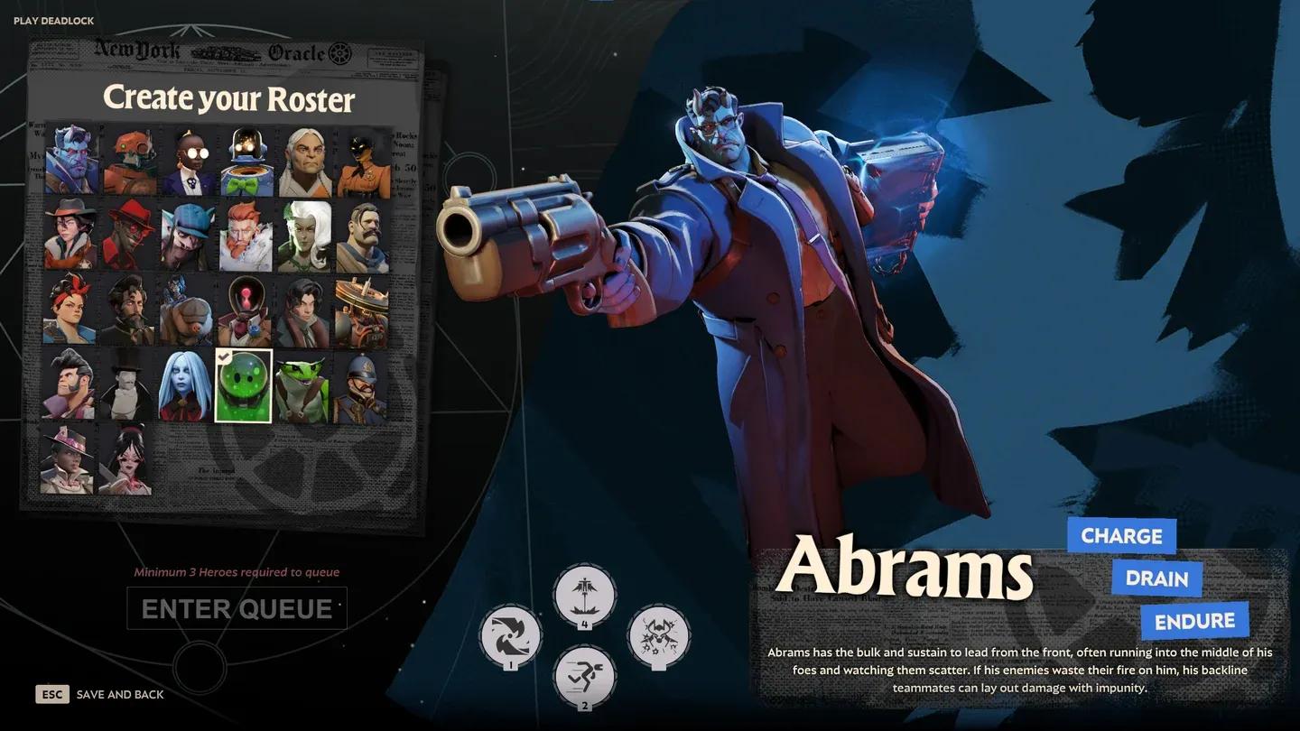 Полный список героев Deadlock