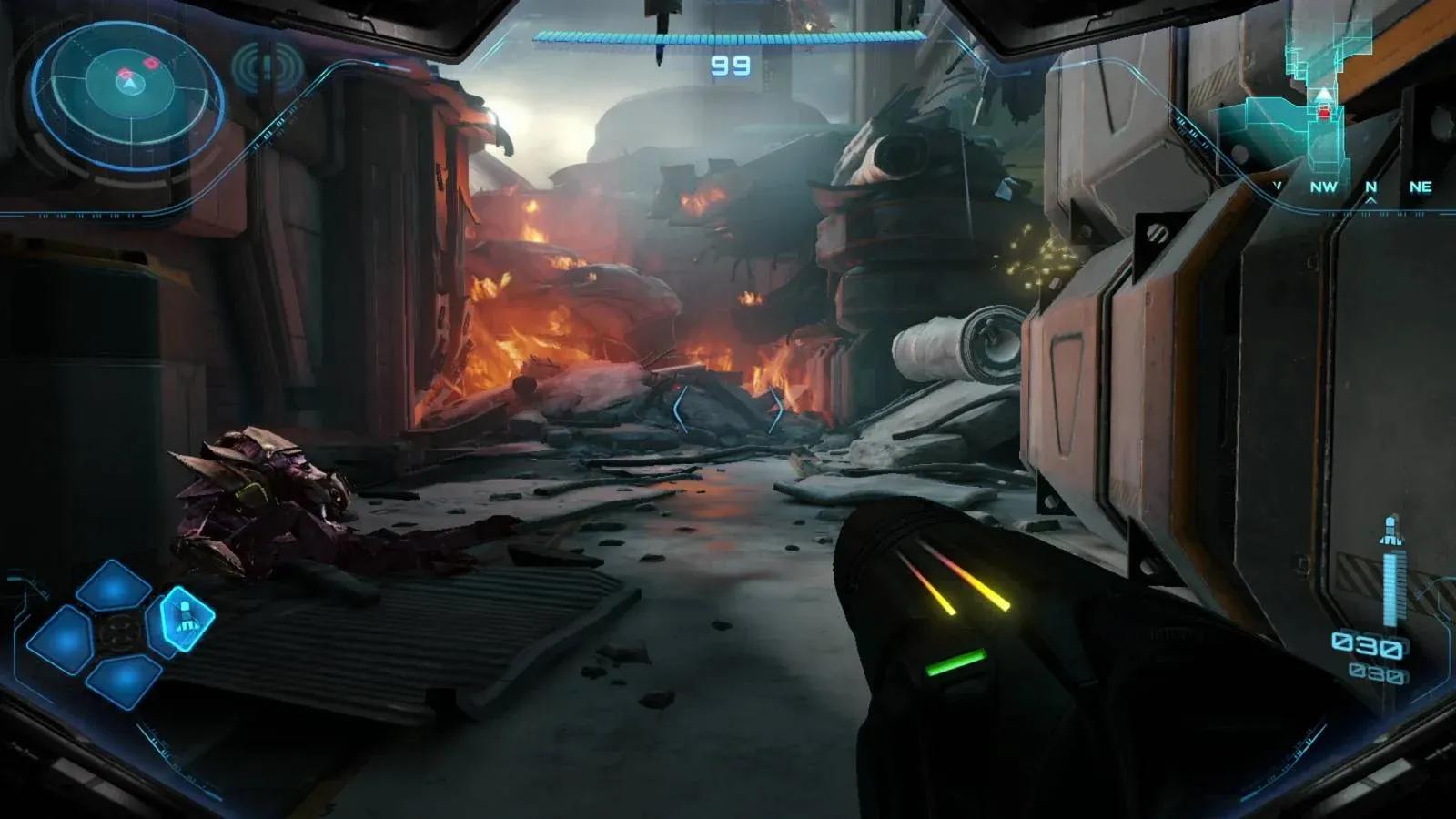 Metroid Prime 4 artist explains Samus Aran's redesigned HUD