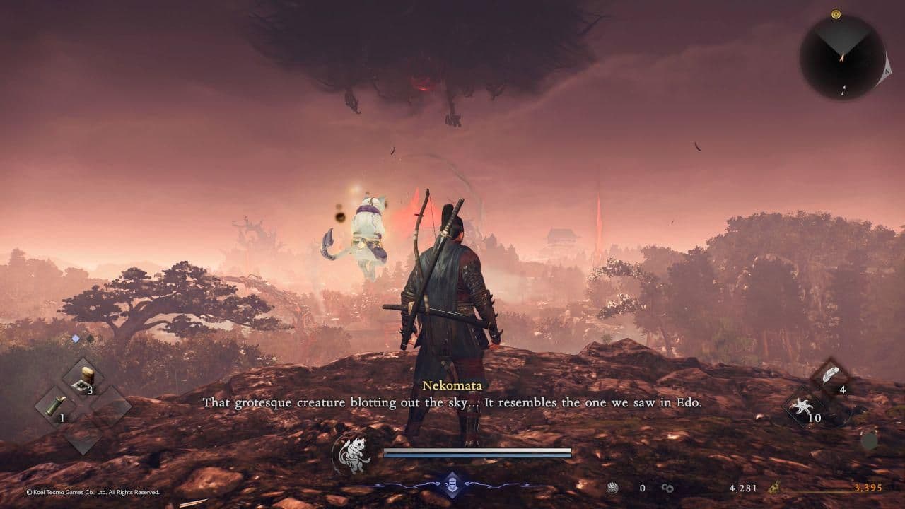 Boons menu at Shrine