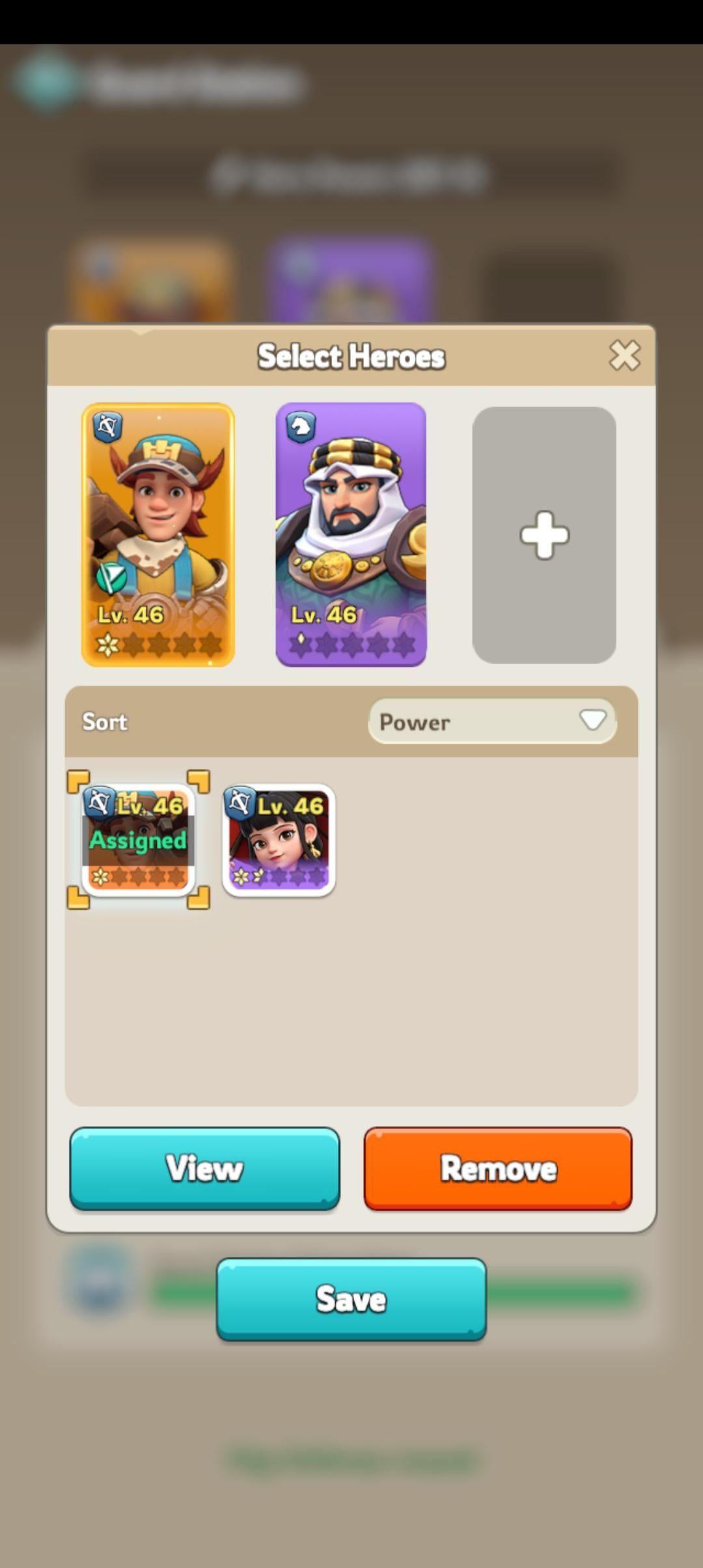 Heroes require shards for upgrades