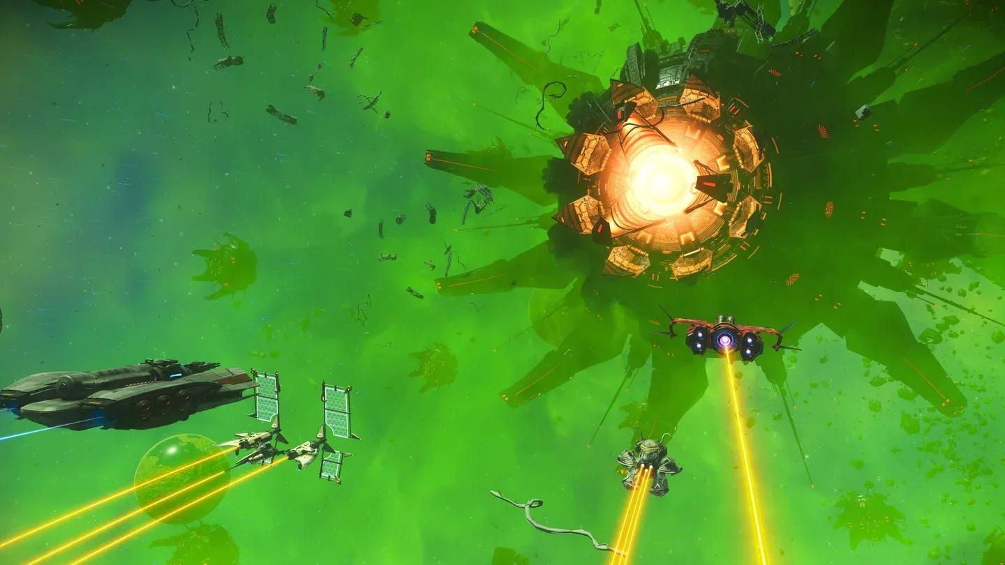 Swarmer ambush near Hive of Glass