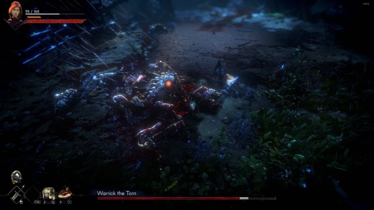 Stamina meter during combat