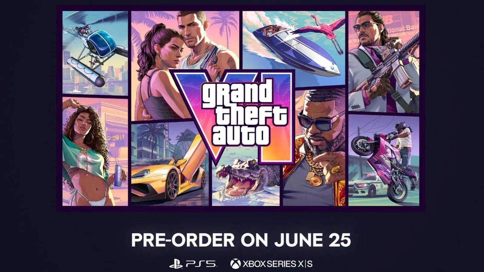 GTA 6 Pre Order Date Confirmed for June 25 With New Cover Art | GTA BOOM