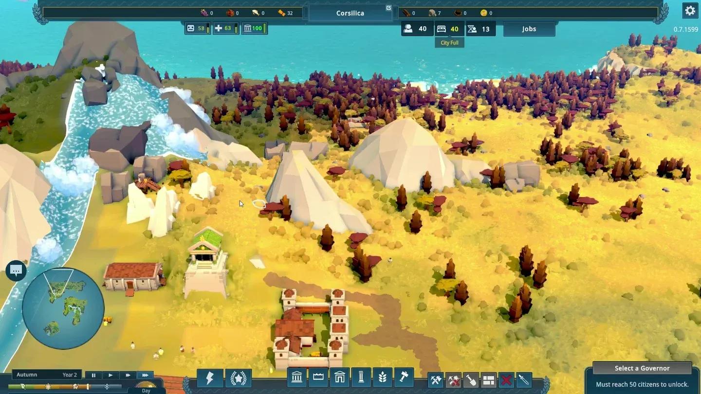 戰役開始時的生物群落選擇